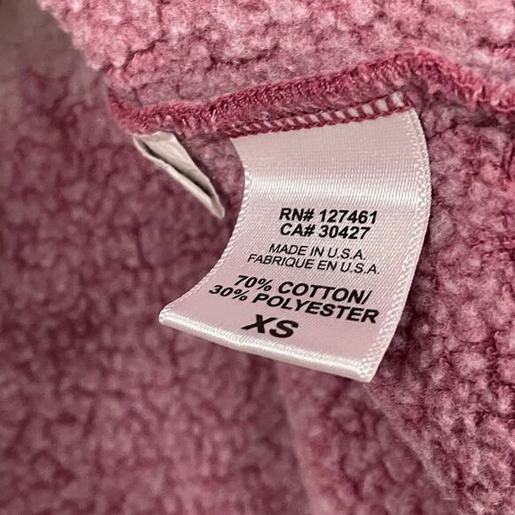 Wildfox Cropped Pullover Crewneck Tie Dye Sweatshirt XS ASIS - Picture 5 of 6